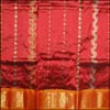 Maroon Pattu Parikini with contrast border -(SSV-48) - Click here to View more details about this Product